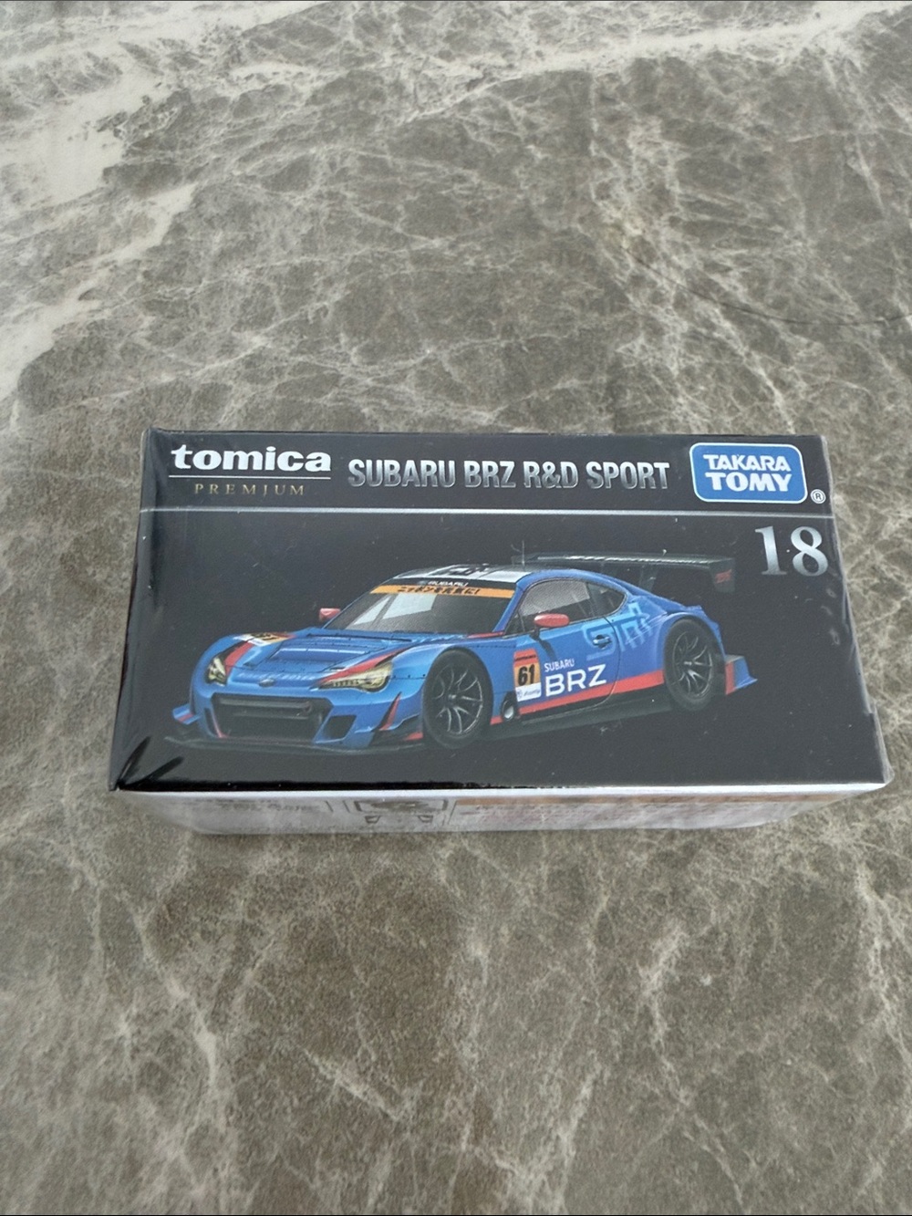 Tomica Premium - Subaru BRZ R&D Sport Die-Cast Model - Blue